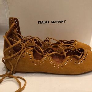 Isabel Marant Eyelet Velvet 40